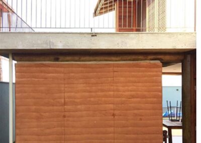 Casa Ártemis | Taipal & Heise Arquitetura Residencial Terras de Ártemis - Piracicaba, SP 2015 60 m² de paredes estruturais em taipa de pilão 5 dias de obra